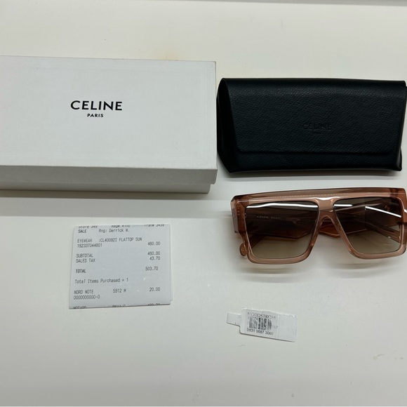 CELINE 60MM Oversized Square Sunglasses - Picture 5 of 7